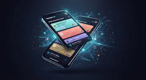 Syncro List mobil uygulaması: senkronize ortak alışveriş listesi arayüzü