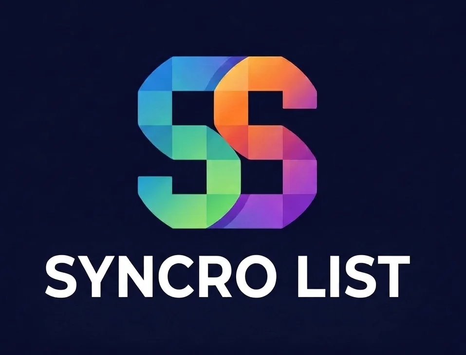 Syncro List — Syncro Studios ortak alışveriş listesi uygulaması logosu